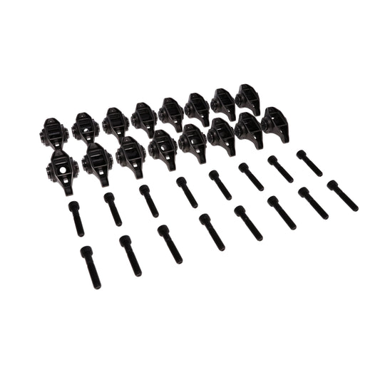 TSP Chevy LS1/LS2/LS6 Pro Series Cast Steel Rocker Arms 1.7 Ratio Needle Bearing Trunnion Top Street Performance