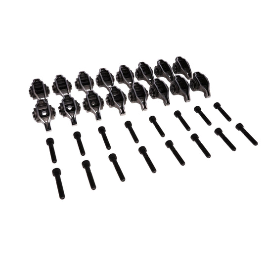 TSP Chevy LS3/L92 Pro Series Cast Steel Rocker Arms 1.7 Ratio Needle Bearing Trunnion Top Street Performance