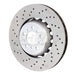 SHW 15-18 BMW M3 3.0L Left Front Cross-Drilled Lightweight Brake Rotor (34112284809) - DFW Speed Syndicate