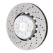 SHW 15-18 BMW M3 3.0L Left Front Cross-Drilled Lightweight Brake Rotor (34112284809) - DFW Speed Syndicate