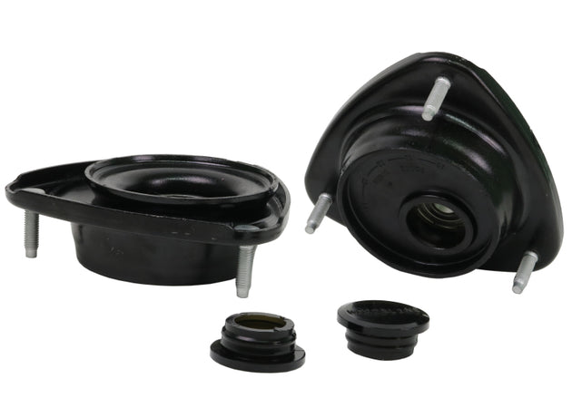 Whiteline 04-07 Subaru WRX/STi / 98-02 Subaru Forester Front Upper Strut Mounts - Offset Assembly - DFW Speed Syndicate