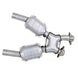 BBK 99-04 Mustang 4.6 GT / Cobra High Flow X Pipe With Catalytic Converters - 2-1/2 BBK