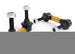 Whiteline 05-08 Subaru Legacy GT Rear Swaybar link kit-Adjustable Ball Link - DFW Speed Syndicate
