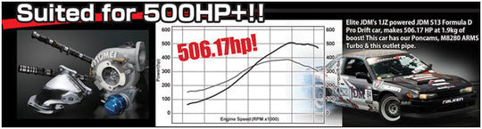 Tomei Turbine Outlet Pipe Kit Expreme 1jz-gte (Previous Part Number 424001) FR SPORT