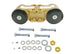 Whiteline 08+ Ford Focus / 04-09 Mazda 3 Front Anti-Lift/Caster - C/A Lower Inner Rear Bushing - DFW Speed Syndicate