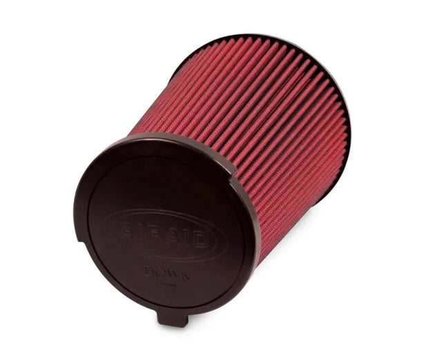 Airaid 10-14 Ford Mustang Shelby 5.4L Supercharged Direct Replacement Filter - Oiled / Red Media Airaid