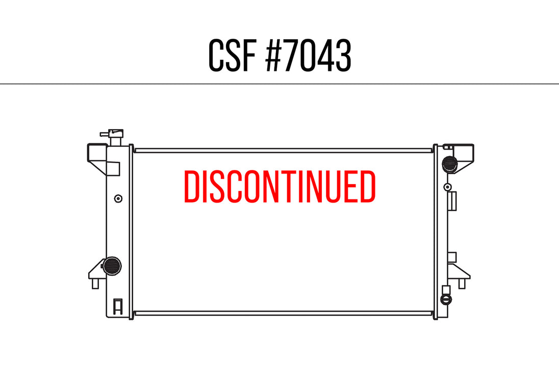 CSF 7043 - 10-14 Ford F-150 SVT Raptor Radiator (Discontinued) - DFW Speed Syndicate