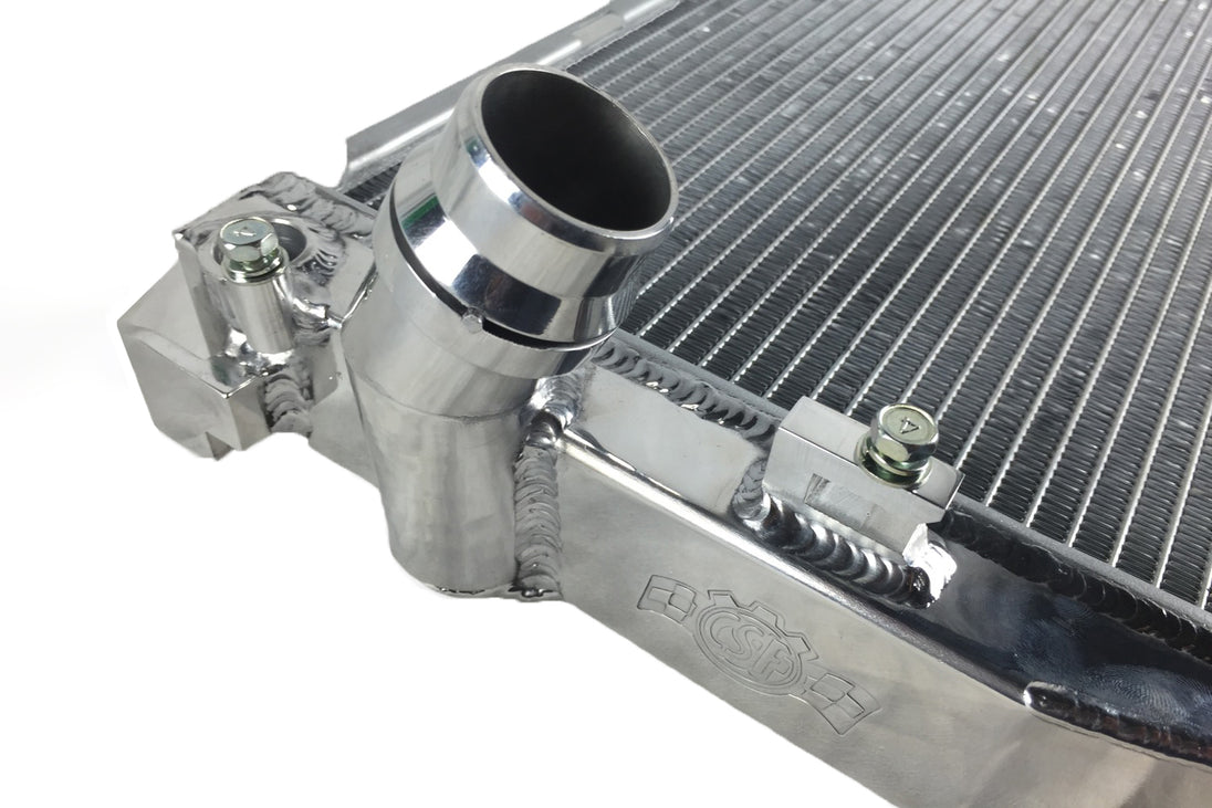 BMW E82 1M / 08-11 E8X 135i / 07-11 E9X 335i / E89 Z4 (AT) All-Aluminum Radiator - DFW Speed Syndicate