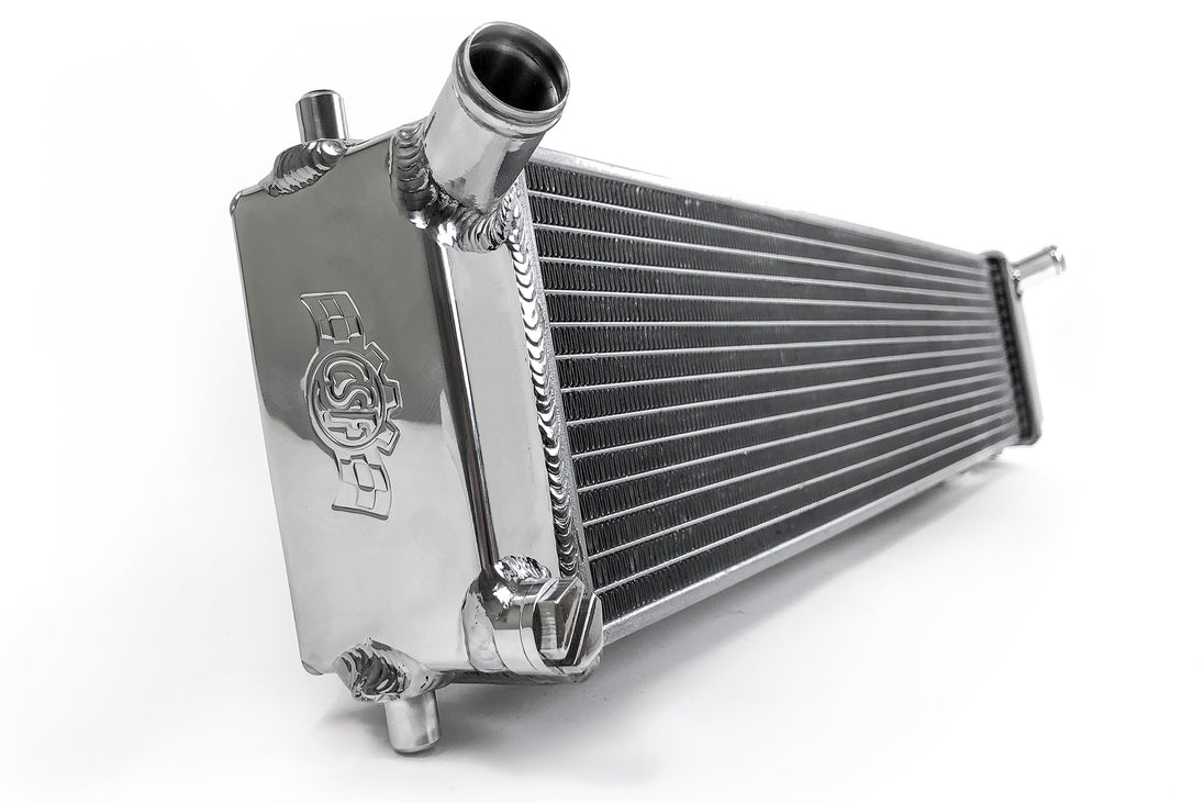 Porsche 996 Carrera / GT3 / GT3 RS / 986 Boxster (Center) All-Aluminum Radiator - DFW Speed Syndicate