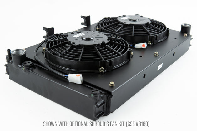 Porsche 944 Turbo & NA / 968 / 924S High-Performance All-Aluminum Radiator - DFW Speed Syndicate