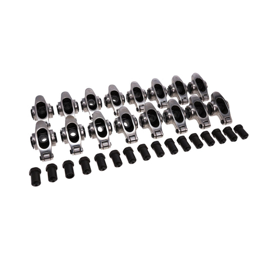 TSP Small Block Chevy Pro Series Stainless Steel Rocker Arms 1.5 Ratio 3/8 In. Stud Needle Bearing Tip Top Street Performance