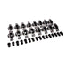 TSP Small Block Chevy Pro Series Stainless Steel Rocker Arms 1.5 Ratio 3/8 In. Stud Needle Bearing Tip Top Street Performance