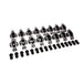 TSP Small Block Chevy Pro Series Stainless Steel Rocker Arms 1.5 Ratio 3/8 In. Stud Needle Bearing Tip Top Street Performance