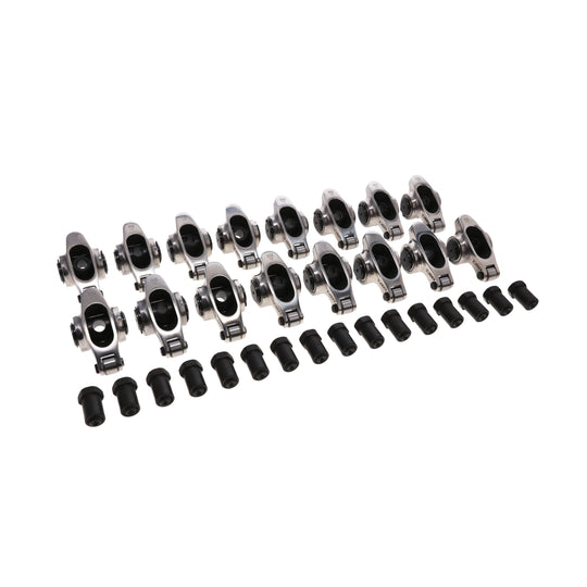 TSP Small Block Ford Pro Series Stainless Steel Rocker Arms 1.6 Ratio 3/8 In. Stud Needle Bearing Tip Top Street Performance