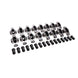 TSP Small Block Ford Pro Series Stainless Steel Rocker Arms 1.6 Ratio 7/16 In. Stud Needle Bearing Tip Top Street Performance