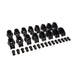 TSP Small Block Chevy Pro Series 2024 Aluminum Roller Rocker Arms 1.5 Ratio 3/8 In. Stud Needle Bearing Tip Top Street Performance