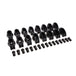TSP Small Block Chevy Pro Series 2024 Aluminum Roller Rocker Arms 1.5 Ratio 3/8 In. Stud Needle Bearing Tip Top Street Performance