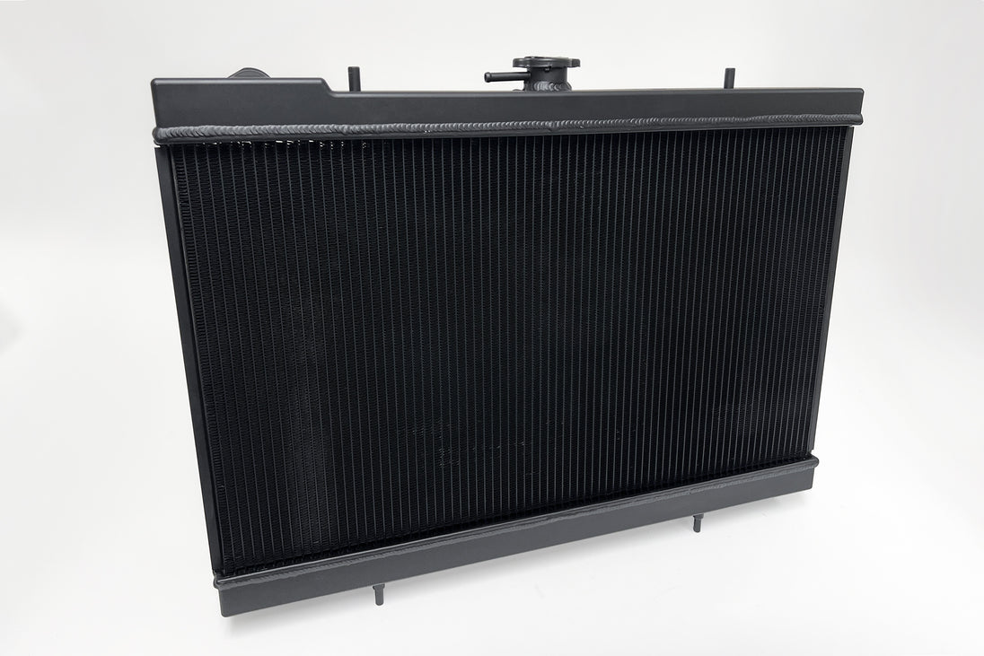 R32 Skyline GT-R/GTS Full Billet Aluminum High-Performance Radiator - Black - DFW Speed Syndicate