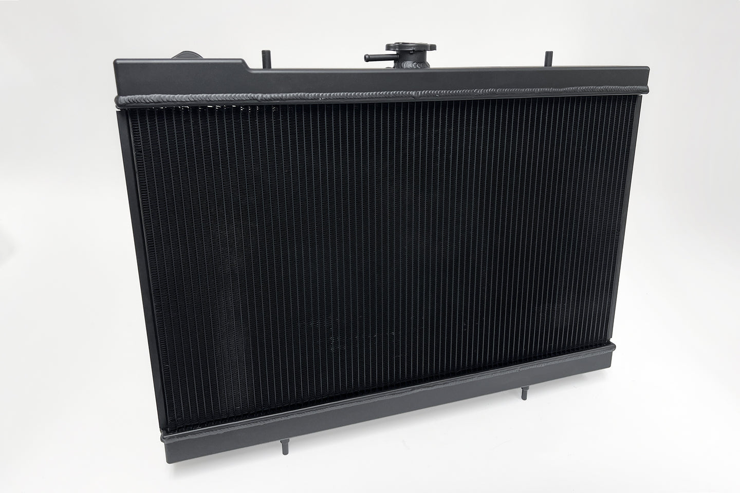 R32 Skyline GT-R/GTS Full Billet Aluminum High-Performance Radiator - Black - DFW Speed Syndicate
