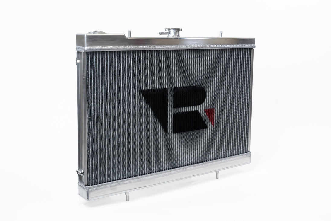 R32 Skyline GT-R/GTS Full Billet Aluminum High-Performance Radiator - Raw Billet - DFW Speed Syndicate