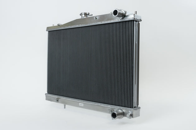 R33 Skyline GT-R/GTS Full Billet Aluminum High-Performance Radiator - Raw Billet - DFW Speed Syndicate