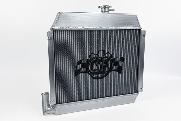 BMW 2002 / 1602 High-Performance All-Aluminum Radiator - Silver - DFW Speed Syndicate