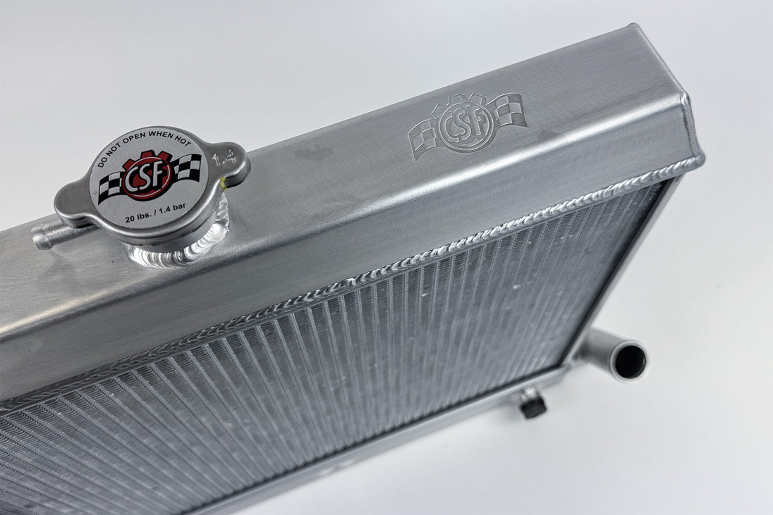 BMW 2002 / 1602 High-Performance All-Aluminum Radiator - Silver - DFW Speed Syndicate