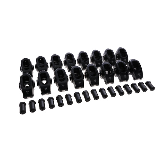 TSP Small Block Ford Pro Series 2024 Aluminum Roller Rocker Arms 1.6 Ratio 7/16 In. Stud Needle Bearing Tip Top Street Performance