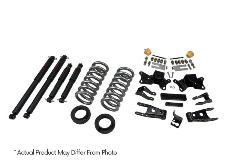 Belltech 09-13 Dodge Ram 1500 Std Cab Lowering Kit w/ND II Shocks - 2in F/4in R Drop Belltech