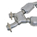 BBK 96-98 Mustang 4.6 GT High Flow X Pipe With Catalytic Converters - 2-1/2 BBK