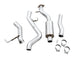 AWE Tuning 2021+ Ford Bronco 0FG Exhaust (No Tips) w/ Bash Guard AWE Tuning