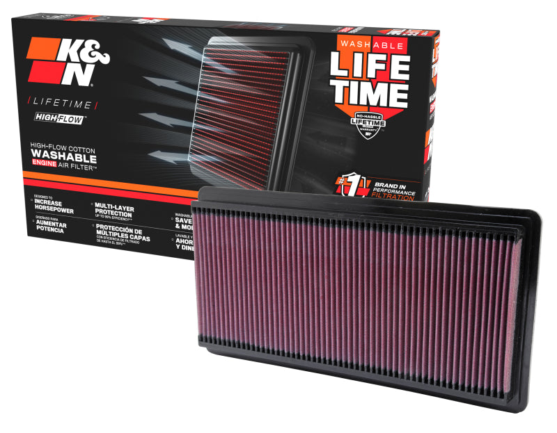 K&N 96-04 Chevy Express / GMC Savana Drop In Air Filter - DFW Speed Syndicate