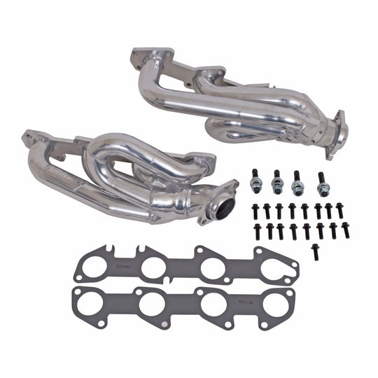 BBK 04-08 Dodge Ram 5.7 Hemi Shorty Tuned Length Exhaust Headers - 1-3/4 Silver Ceramic - DFW Speed Syndicate