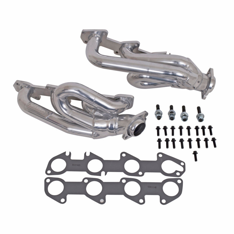 BBK 04-08 Dodge Ram 5.7 Hemi Shorty Tuned Length Exhaust Headers - 1-3/4 Silver Ceramic - DFW Speed Syndicate