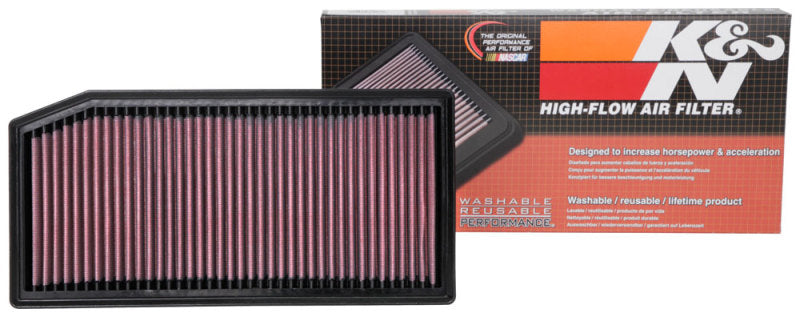 K&N 2019 Mercedes Benz E350 L4-2.0L F/I Replacement Drop In Air Filter - DFW Speed Syndicate
