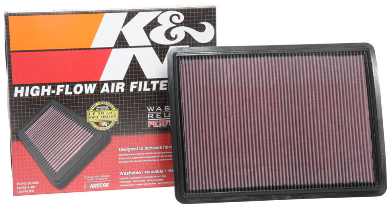 K&N 16-18 Hyundai Ioniq/Niro L4-1.6L F/I Drop In Air Filter - DFW Speed Syndicate