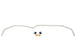 Whiteline 13-19 Ford Taurus Rear Sway Bar - Heavy Duty (Incl. Bushings) - DFW Speed Syndicate