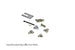 Belltech HANGER KIT 99-06 GM/GMC 1500 STD CAB 2inch Belltech