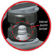 Air Lift Replacement Air Spring - Loadlifter 5000 Ultimate Bellows Type w/ internal Jounce Bumper Air Lift