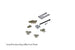 Belltech HANGER KIT 99-06 GM/GMC 1500 STD CAB 2inch Belltech