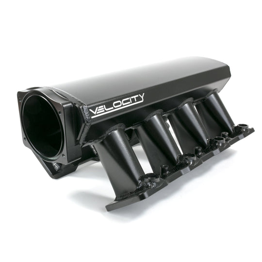TSP Intake Manifold; TSP Velocity Fab. Aluminum Cathedral Port Hi-Ram; Black Top Street Performance