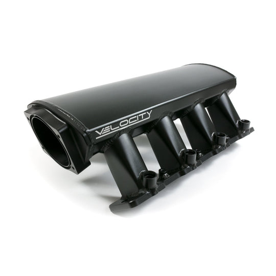 TSP Intake Manifold; TSP Velocity Fab. Aluminum Raised Rectangle Port; Black Top Street Performance