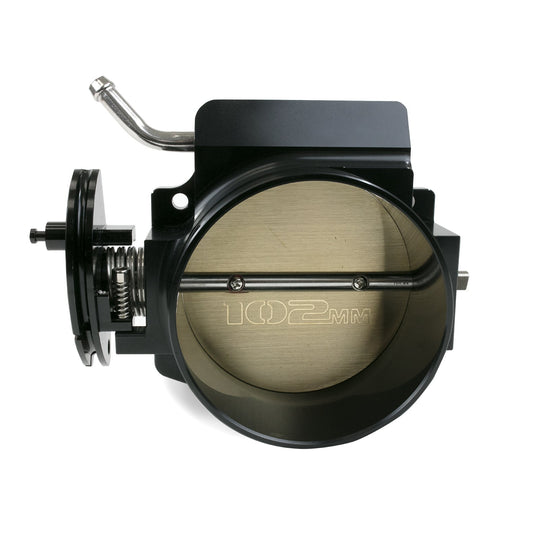TSP Throttle Body; 102mm TSP Velocity Billet Aluminum; LS; Black Top Street Performance
