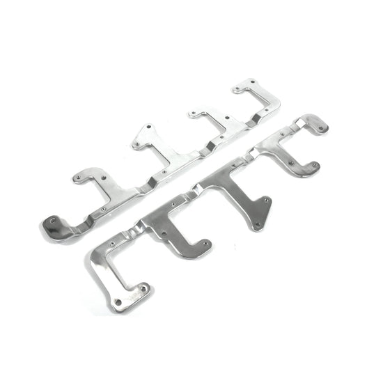 TSP Ignition Coil Brackets; Billet Aluminum; LS2/LS3/LS7/LS9; Natural Top Street Performance