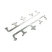 TSP Ignition Coil Brackets; Billet Aluminum; LS2 Car Style; Natural Top Street Performance