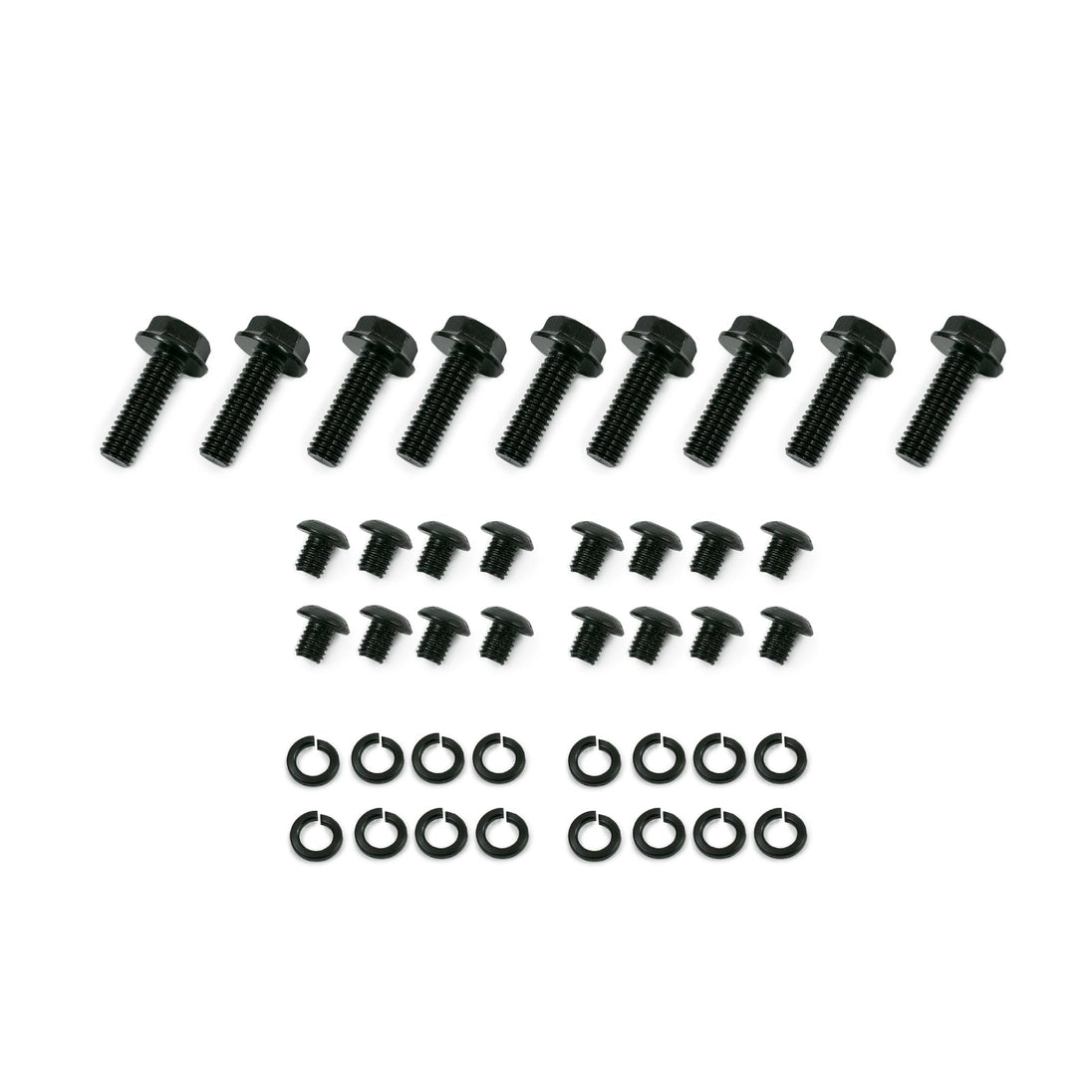 TSP Ignition Coil Brackets; Billet Aluminum; LS2 Car Style; Black Top Street Performance