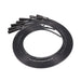 LS/LT Universal Ignition Wires; 8.5mm Black; Straight Black Ceramic Plug Boots Top Street Performance