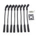 TSP GM LS Truck Ignition Wires; 8.5mm Black; Straight Plug Boots Top Street Performance