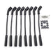 TSP GM LS Truck Ignition Wires; 8.5mm Black; Straight Plug Boots Top Street Performance