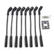 TSP GM LS Truck Ignition Wires; 8.5mm Black; Straight Plug Boots Top Street Performance